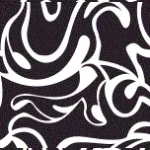 マーブル黒白