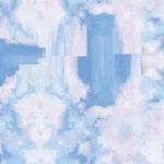 空柄　青