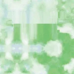 雲柄　緑