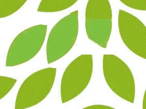 リーフ柄